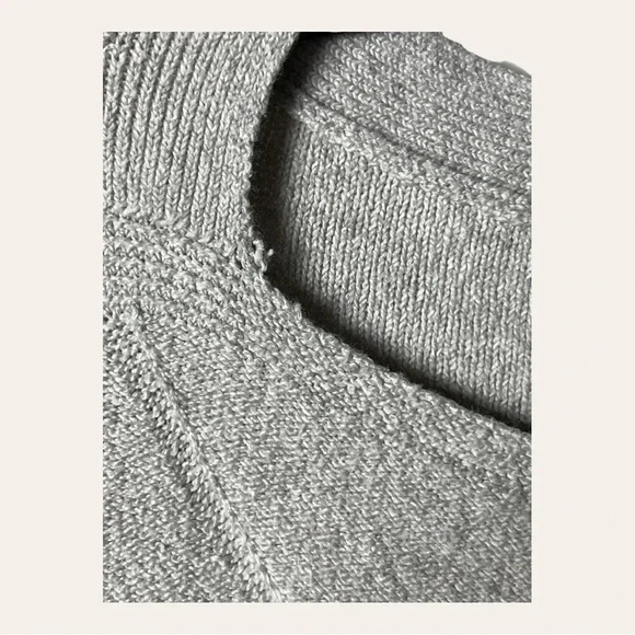 1584. J.JILL PURE LONG SLEEVE TUNIC SIZE MEDIUM CREAM IN COLOR - Picture 7 of 11